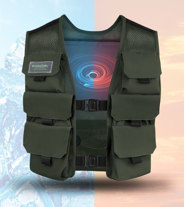 Personal Cooling and Heating Vest for Men/Women Cooling Vest For MS/Motorcycle/Outdoor Activities in Hot Weather